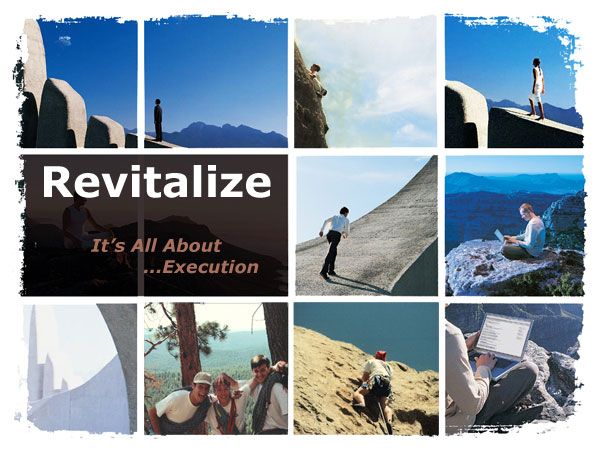 Revitalize- It's All About Execution - Workshop/Seminar/Speech